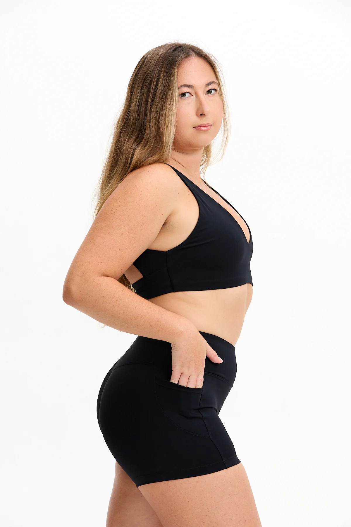 2.5" Booty Short - Black - Image 13