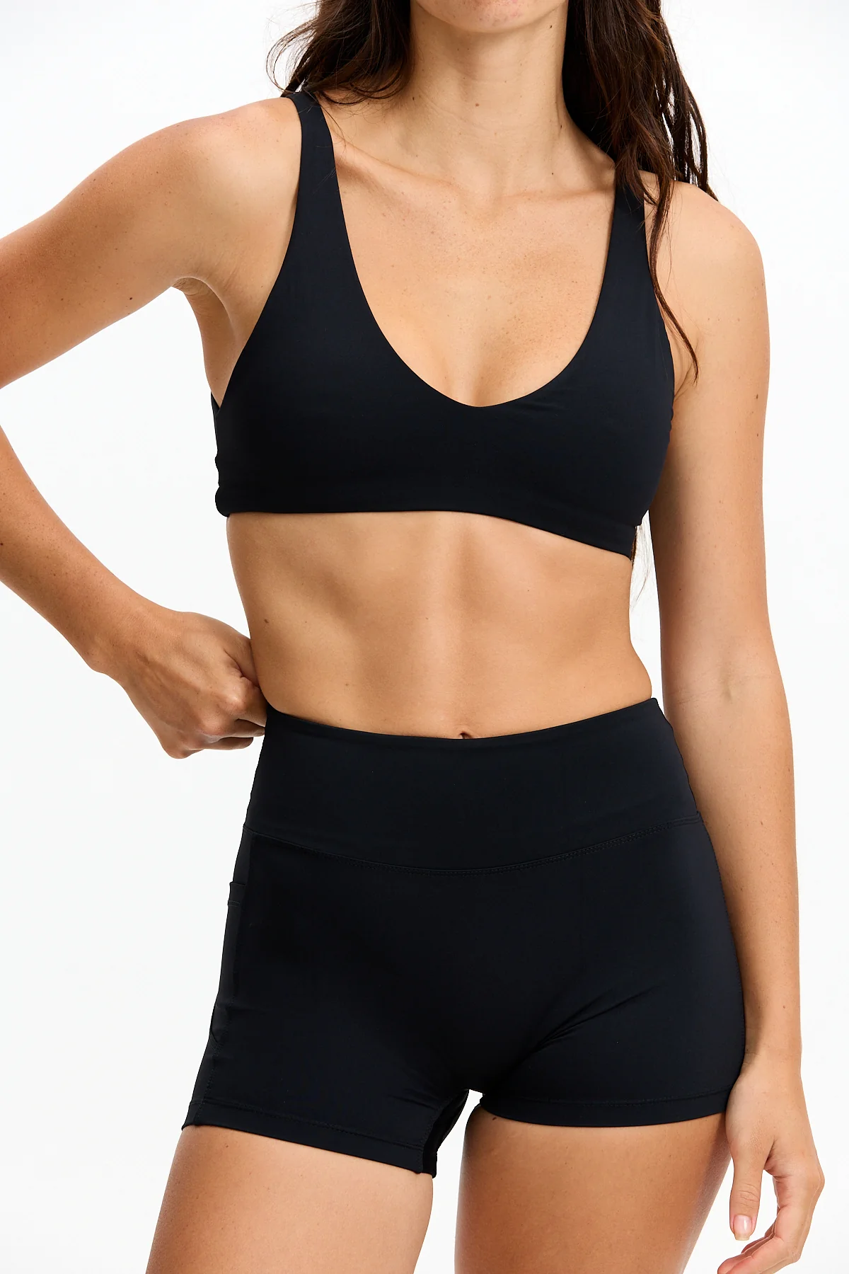 2.5" Booty Short - Black - Image 4