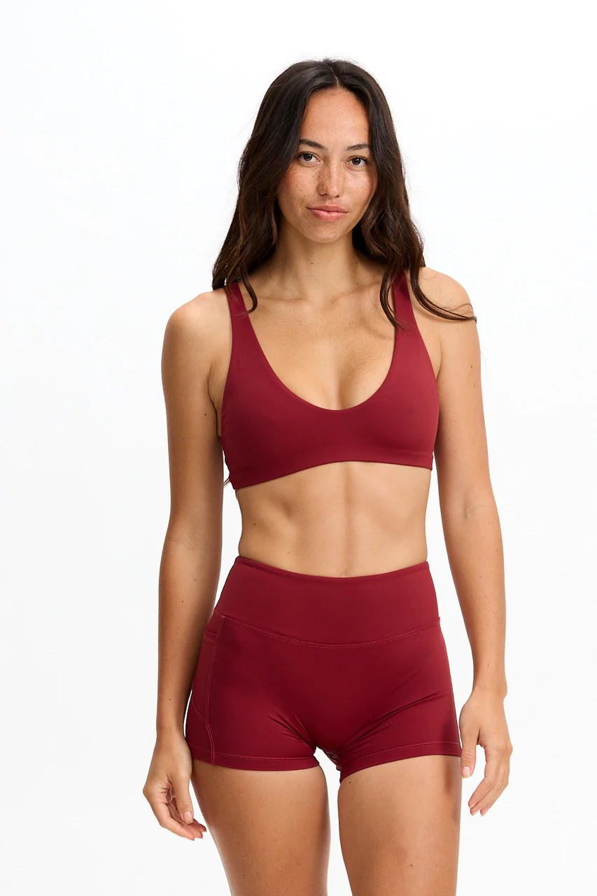 2.5" Booty Short - Cherry - Image 5