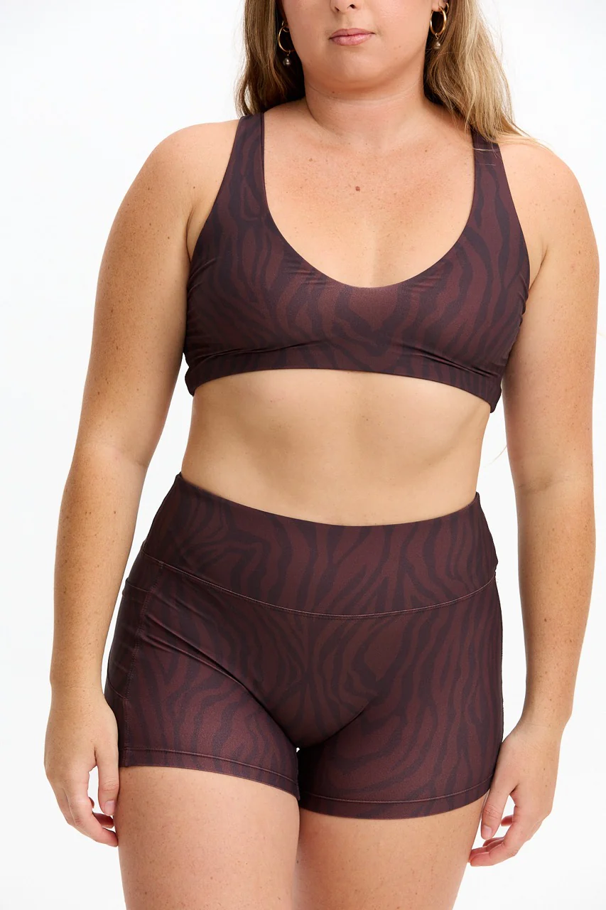 2.5" Booty Short - Chocolate Zebra - Image 10