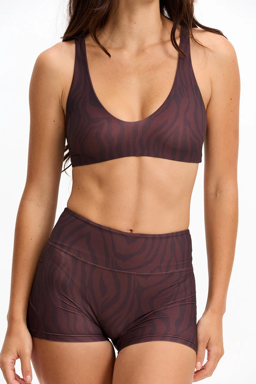 2.5" Booty Short - Chocolate Zebra - Image 5