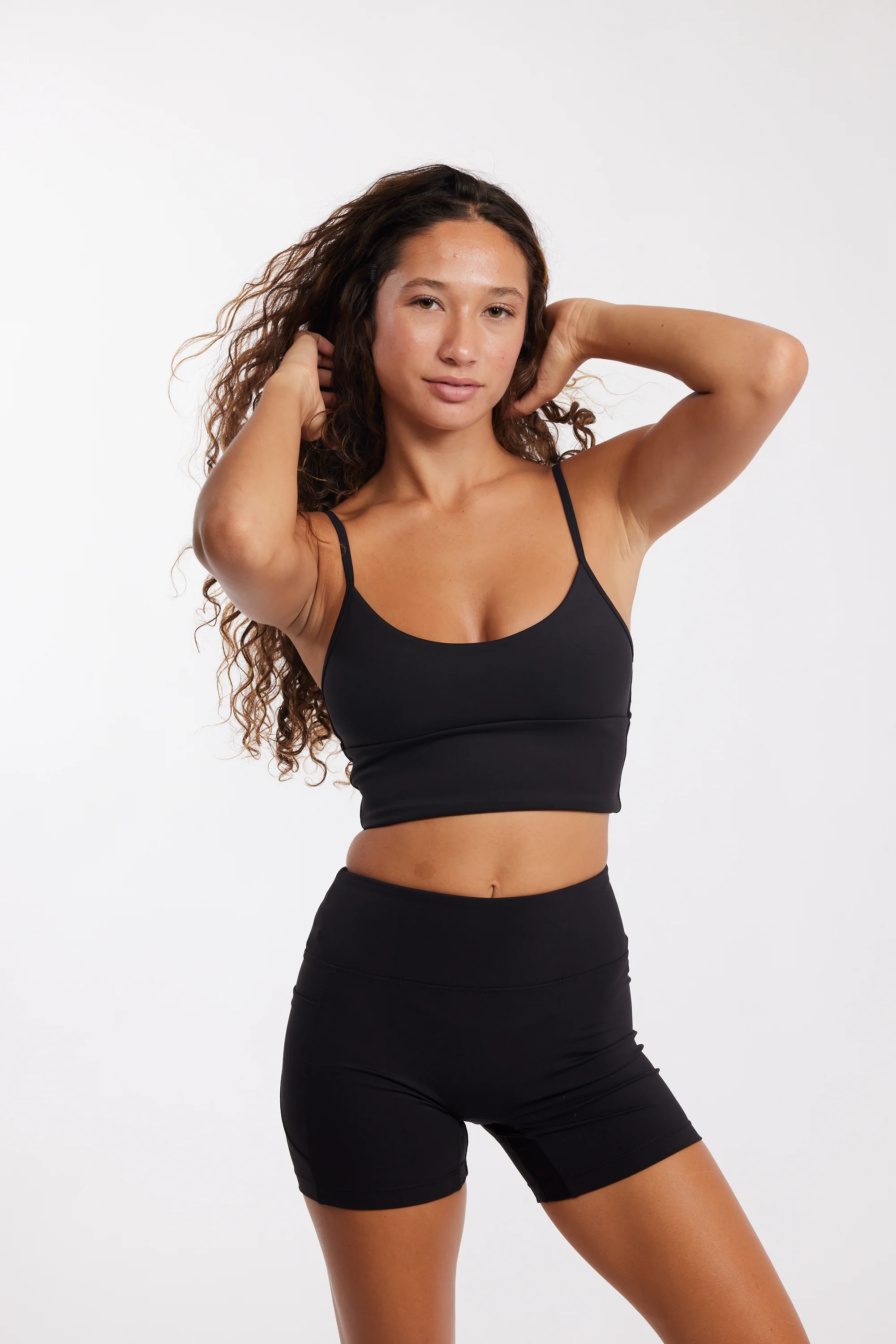 4" Biker Short - Black - Image 9