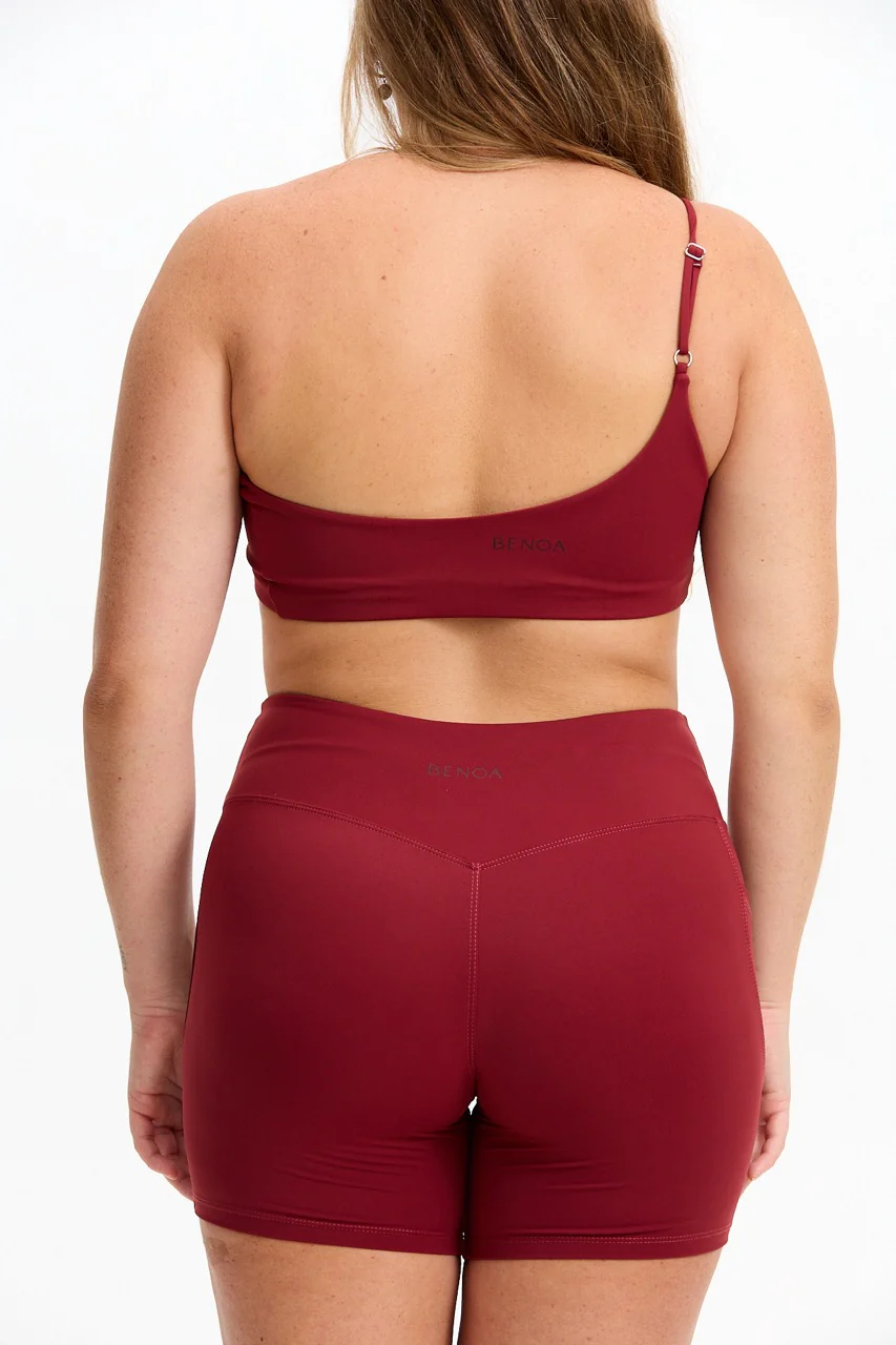 4" Biker Short - Cherry - Image 10