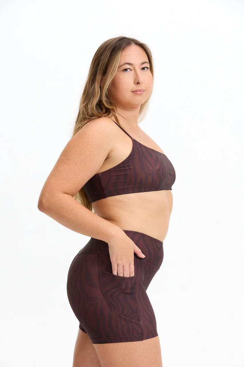 4" Biker Short - Chocolate Zebra - Image 10