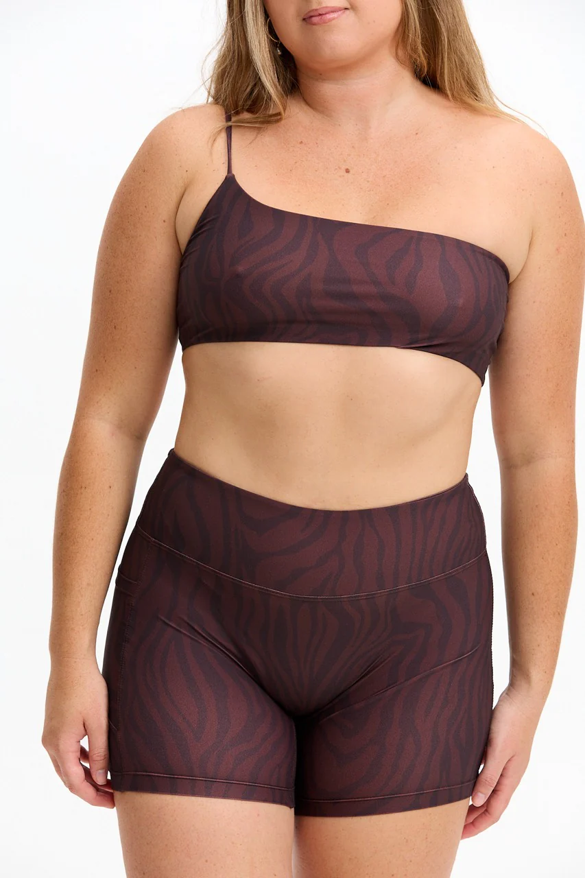 4" Biker Short - Chocolate Zebra - Image 11