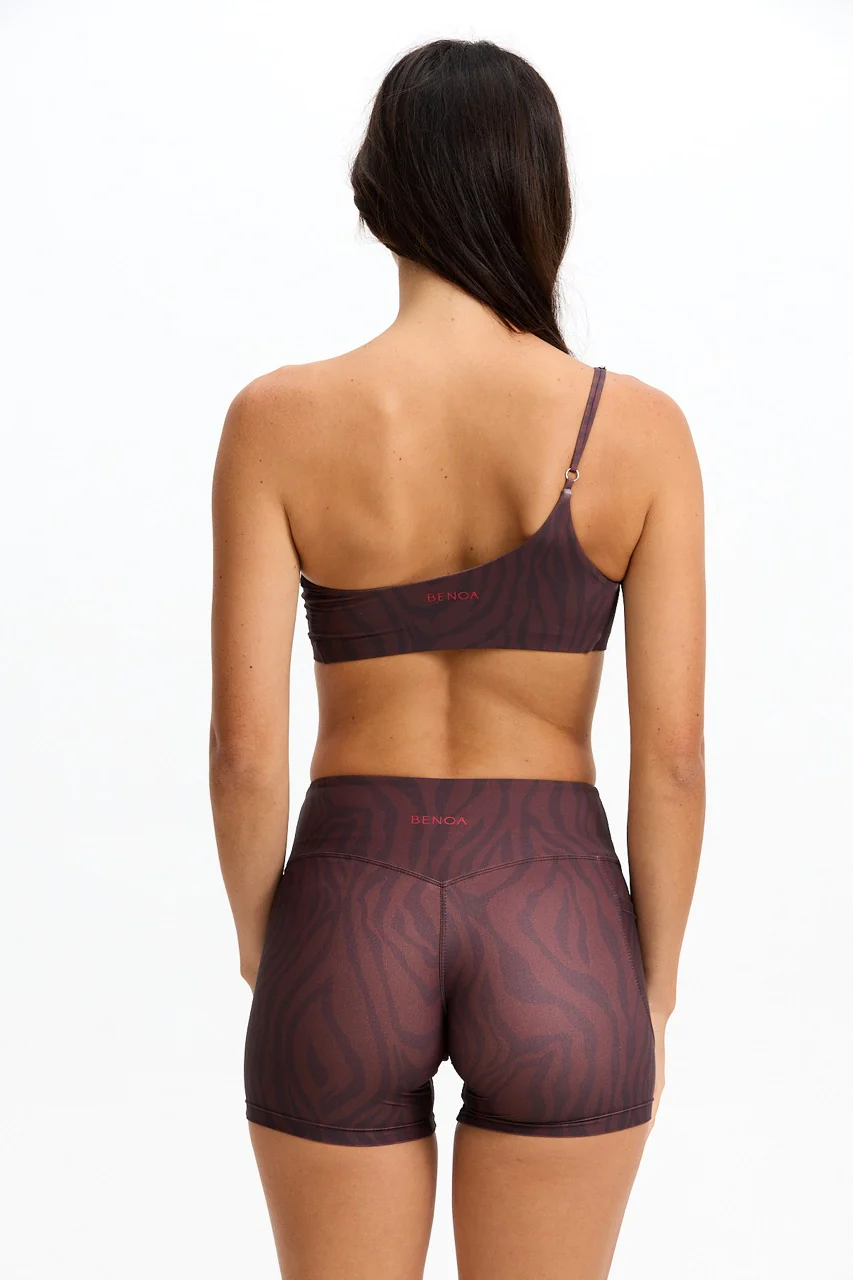 4" Biker Short - Chocolate Zebra - Image 4