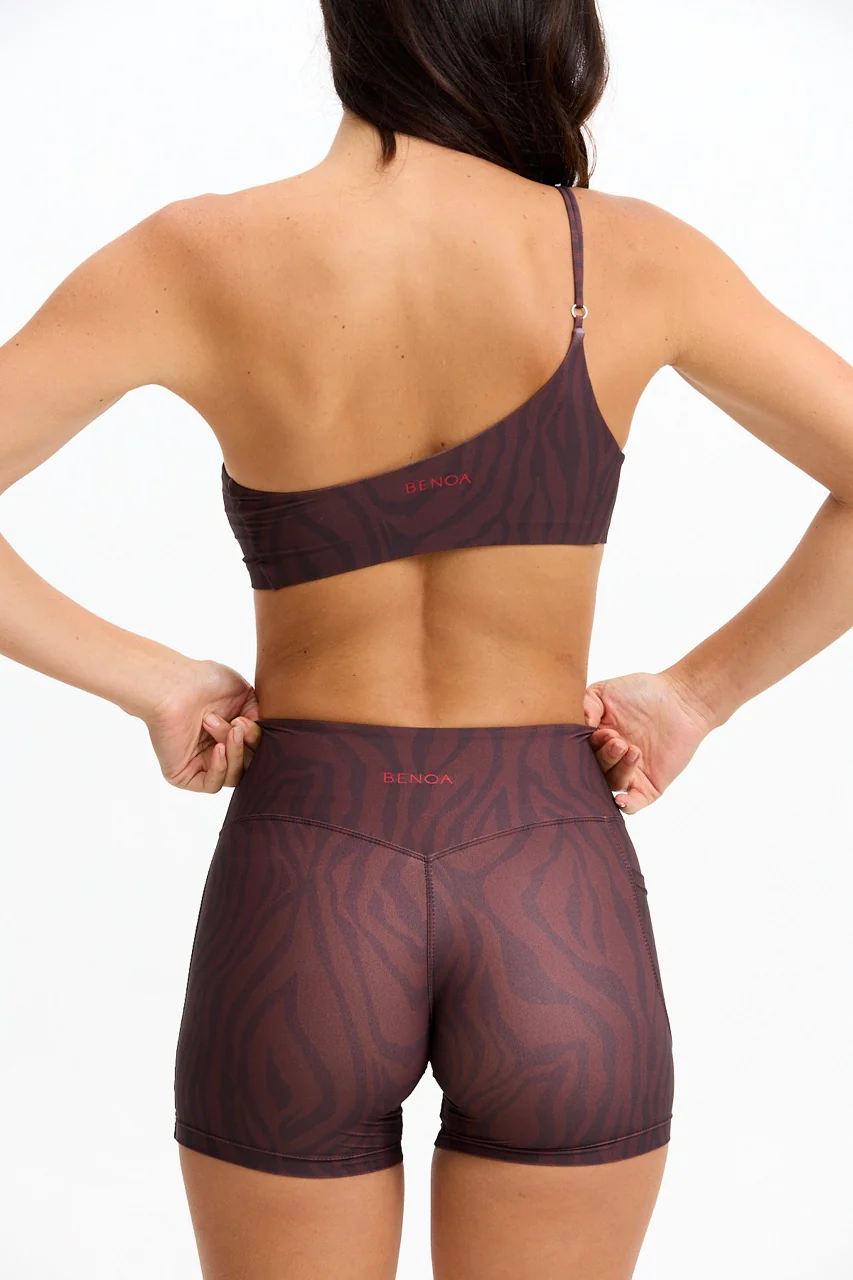 4" Biker Short - Chocolate Zebra - Image 7