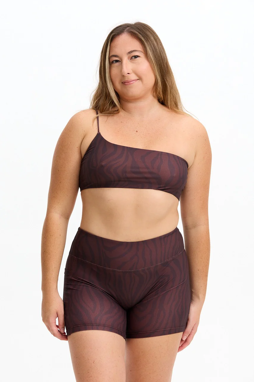 4" Biker Short - Chocolate Zebra - Image 8