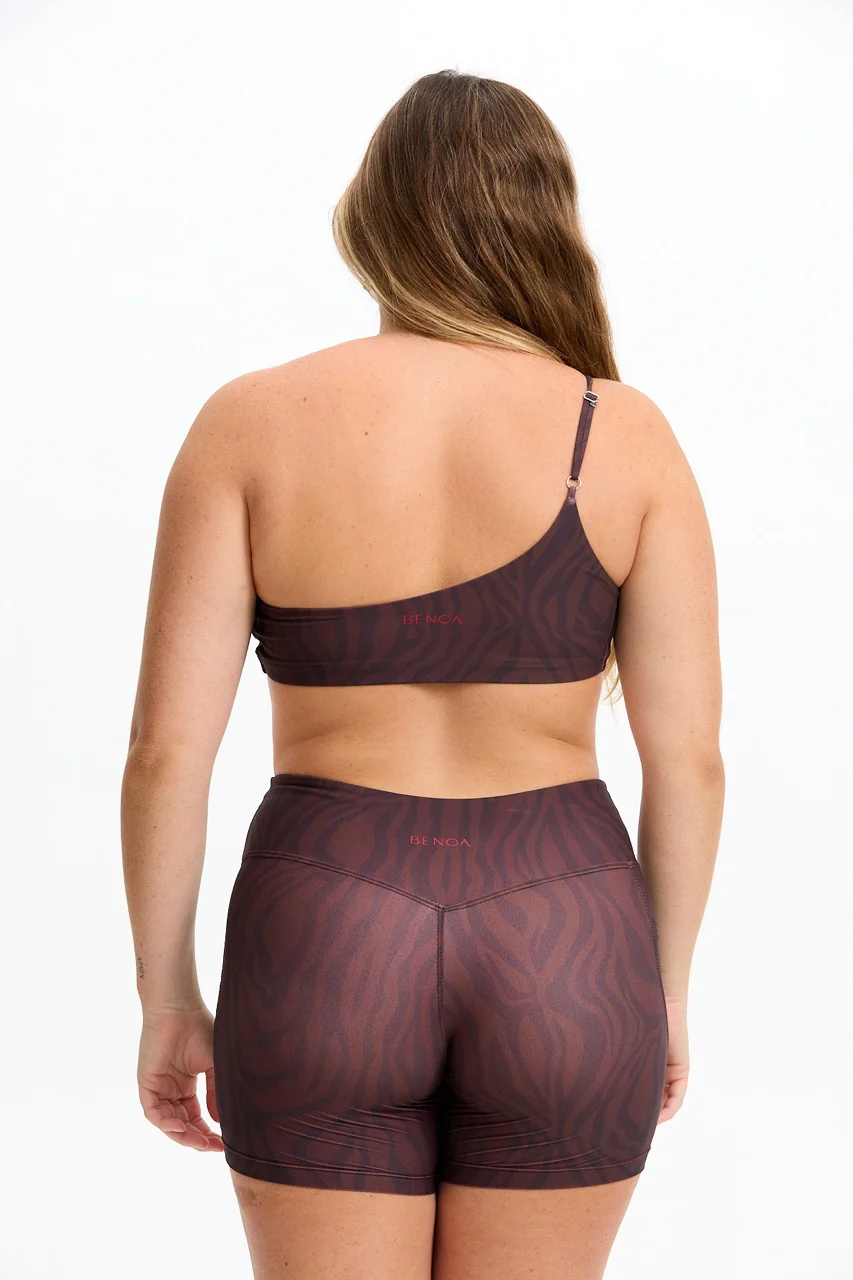 4" Biker Short - Chocolate Zebra - Image 9