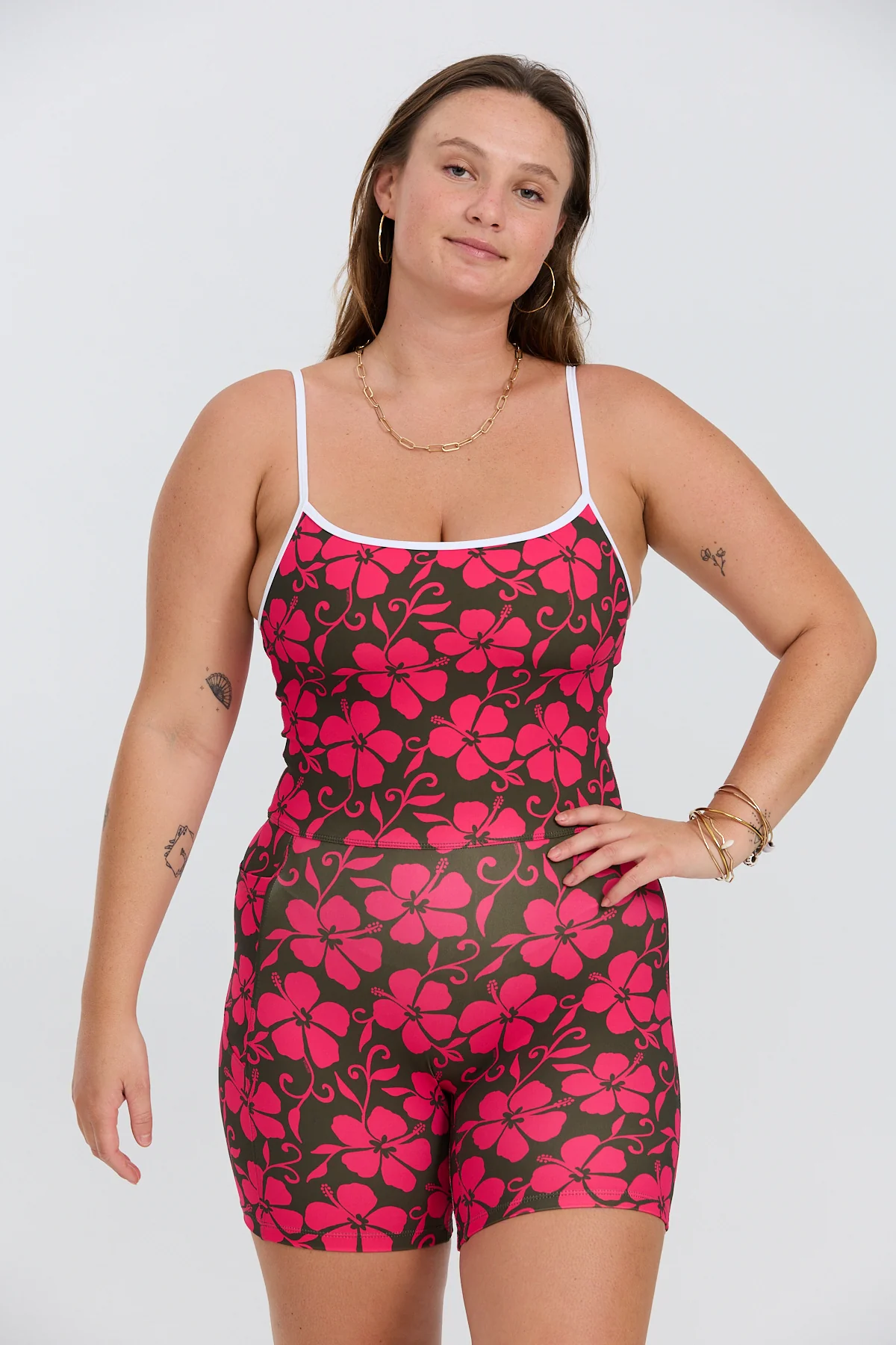 5" Active Romper - Pupukea Pink - Image 6