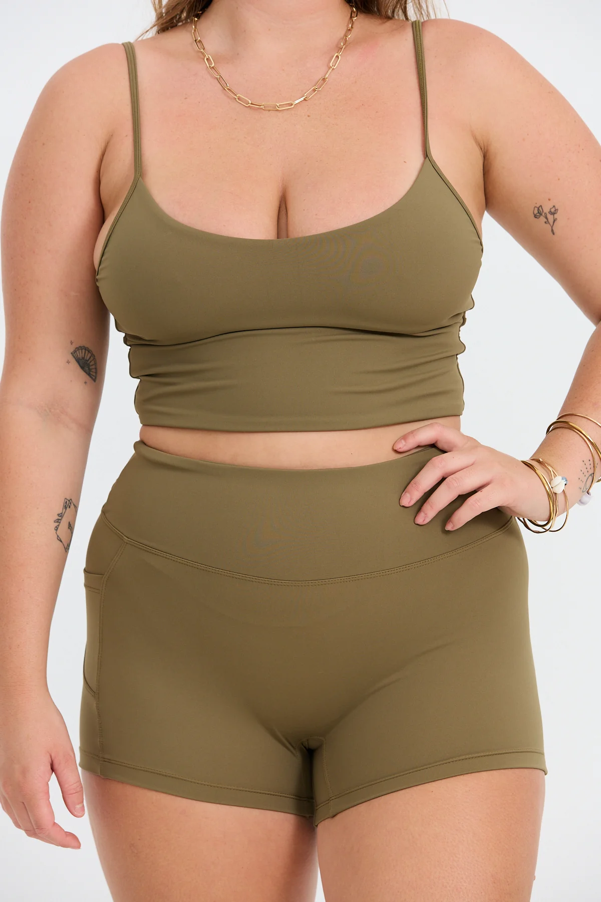 Active Tank - Khaki - Image 9