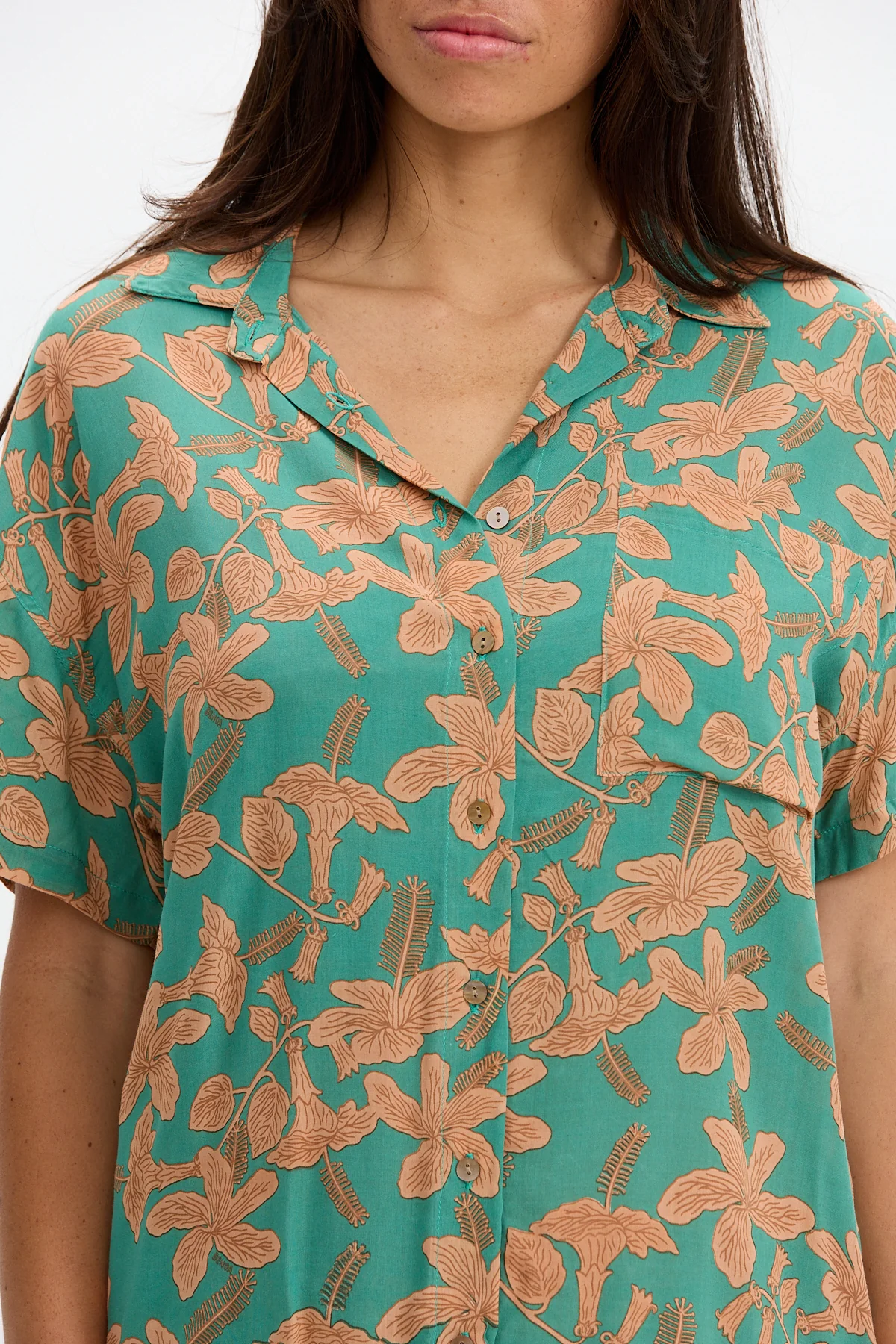 Aloha Shirt Dress - Tropics - Image 6