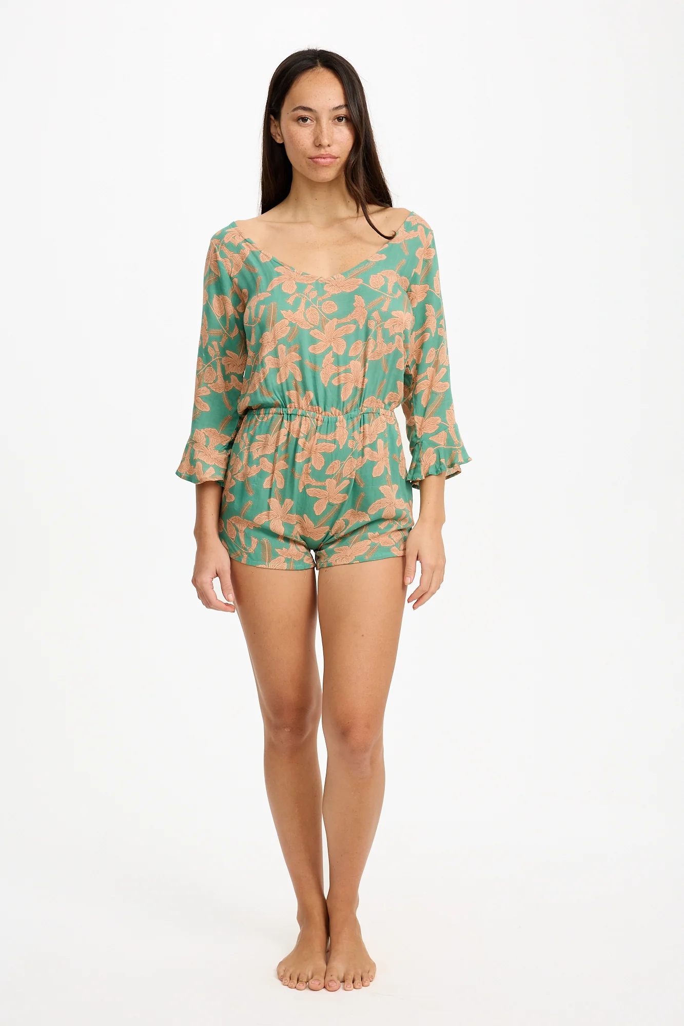 Baja Romper - Tropics