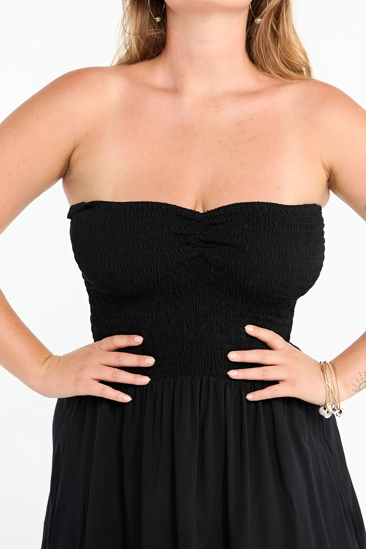 Caitie Mini Dress - Black - Image 9