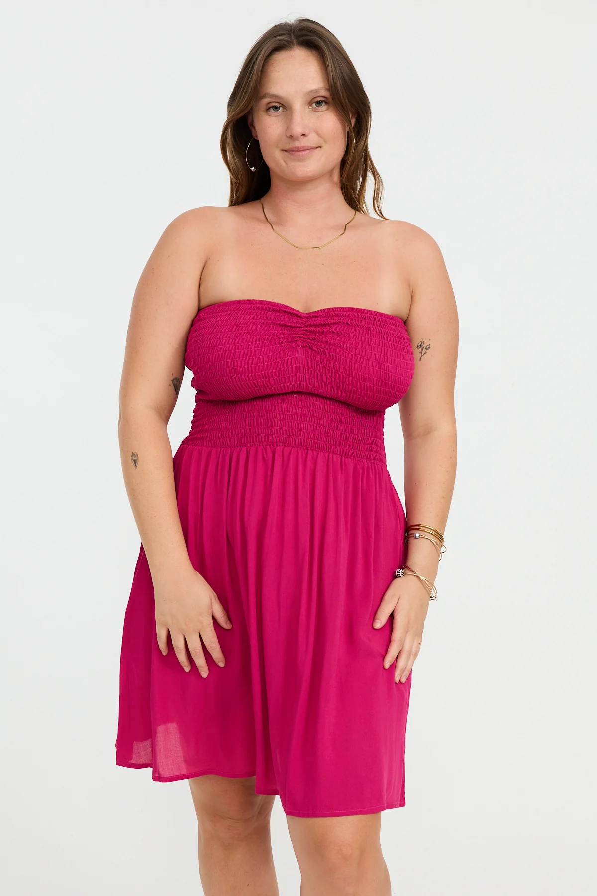 Caitie Mini Dress - Ginger - Image 4