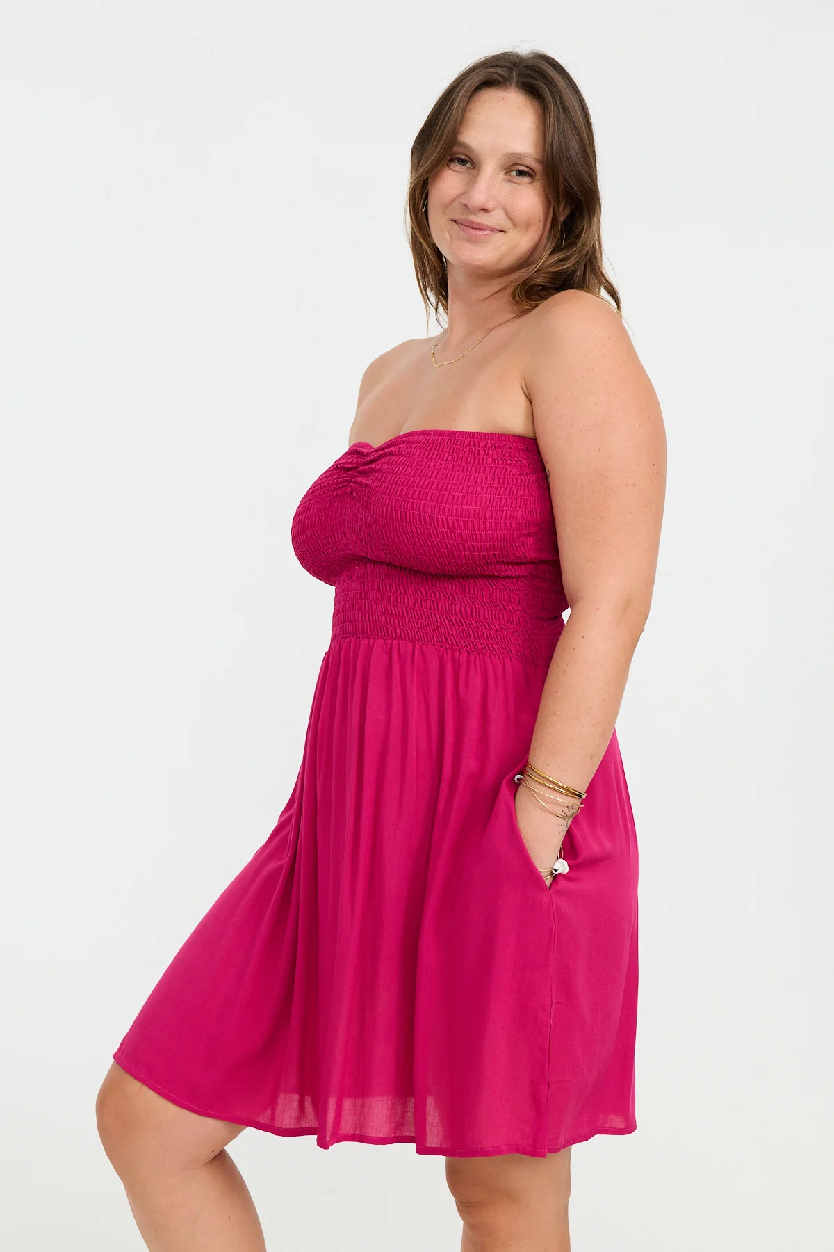 Caitie Mini Dress - Ginger - Image 6