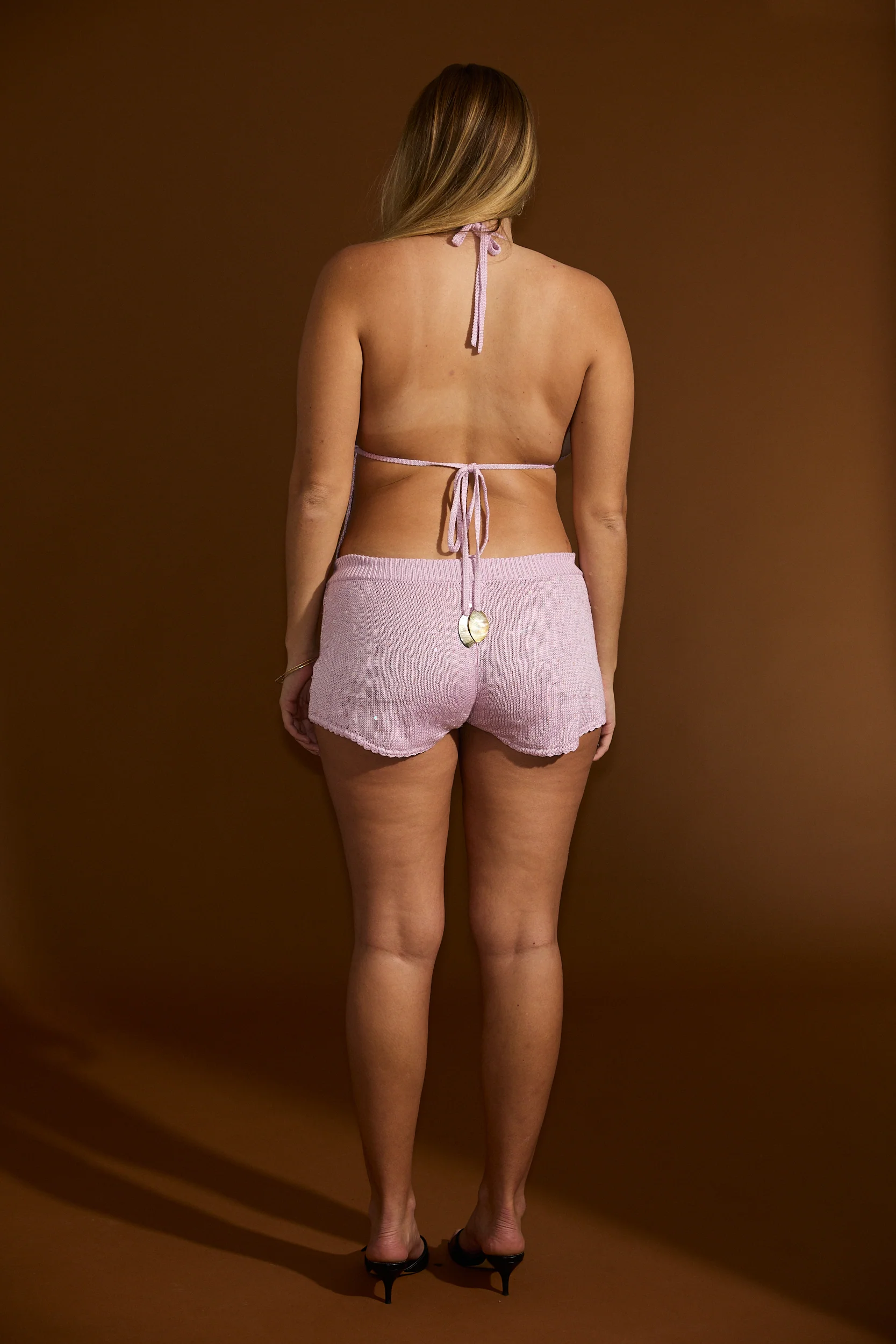 Gisele Short - Lilac w/ Sequins - Image 11