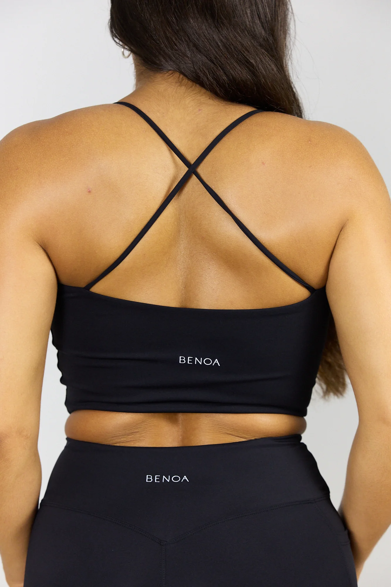 Cross-Back Active Tank - Black - Image 4