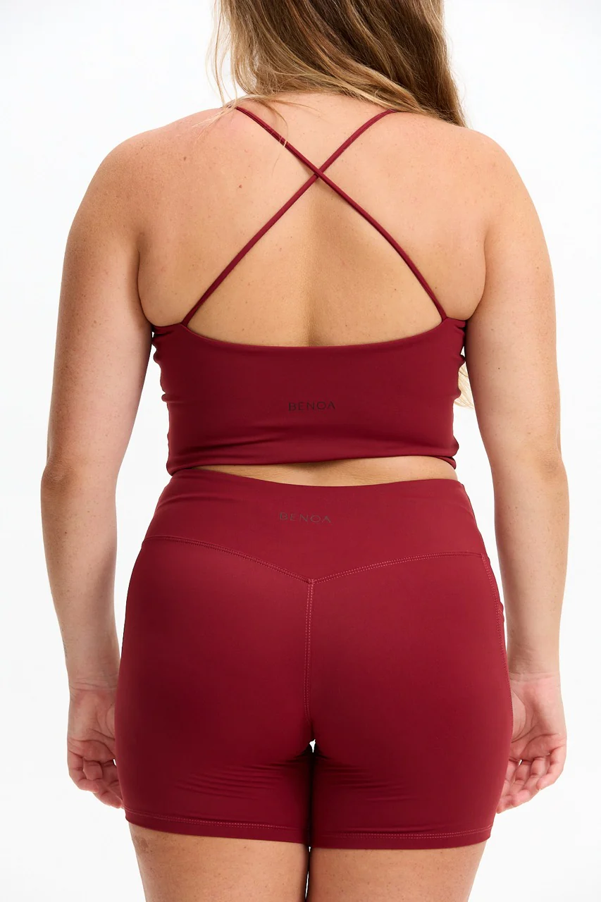 Cross-Back Active Tank - Cherry - Image 11