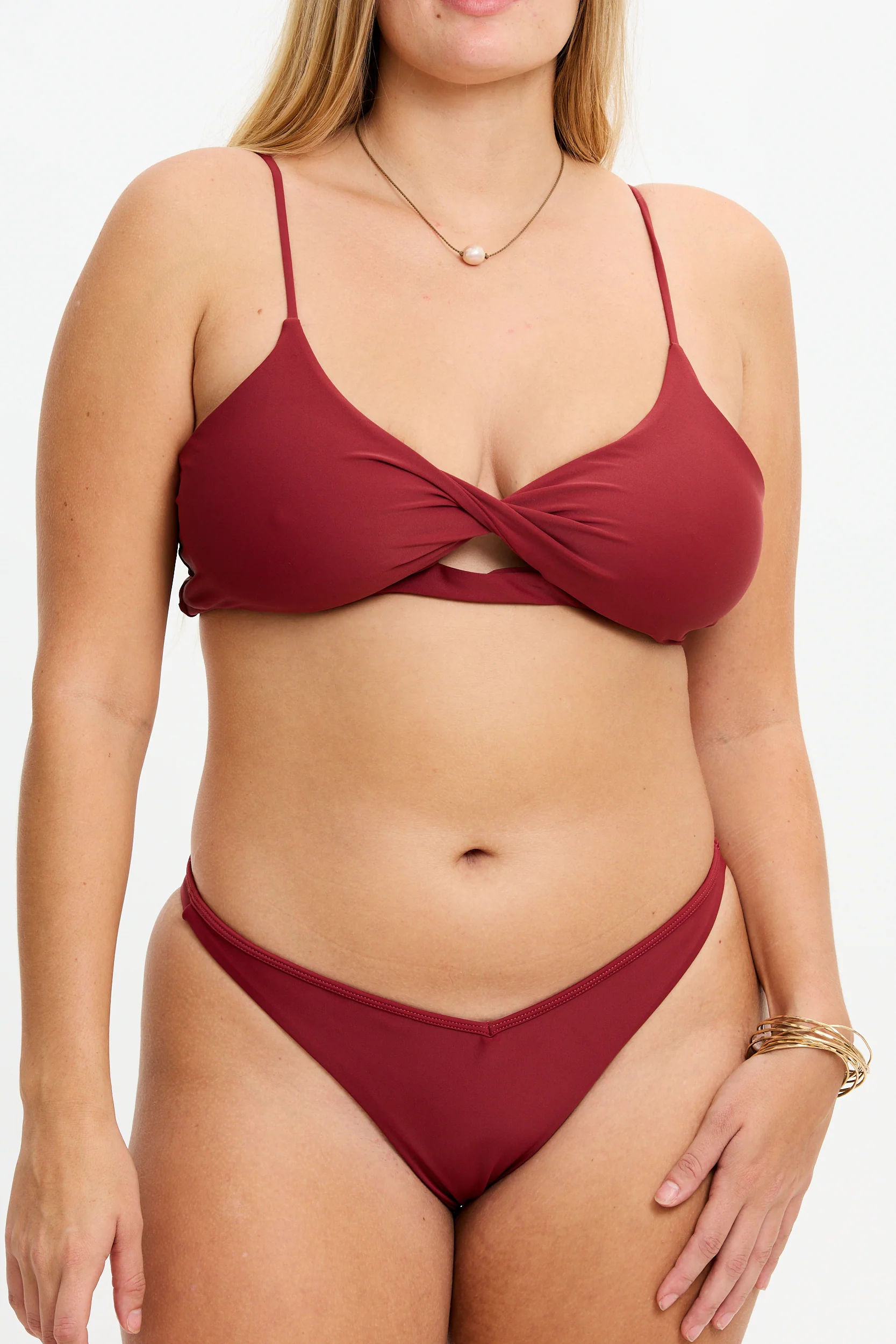 Heather Top - Cherry - Image 10