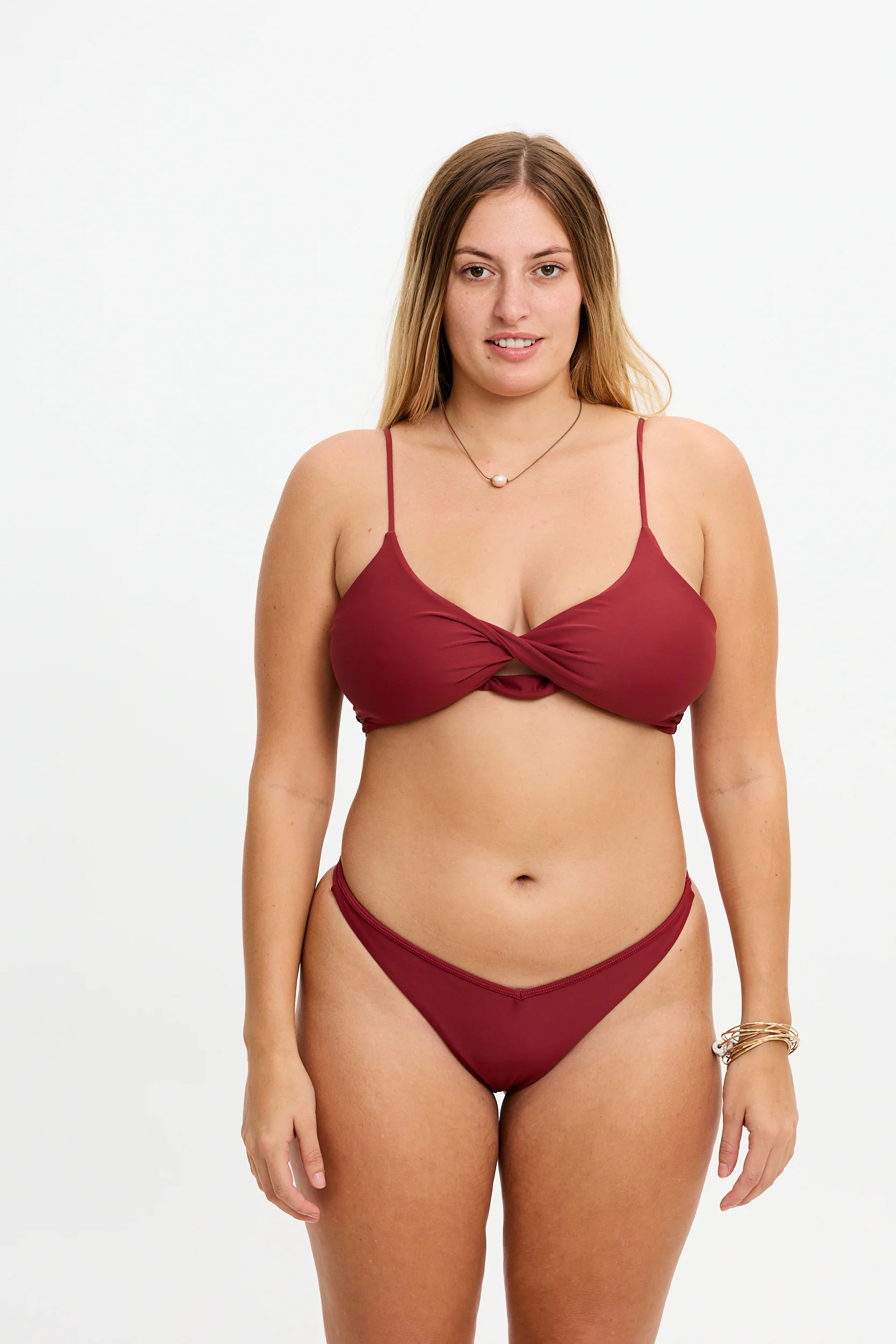 Heather Top - Cherry - Image 7