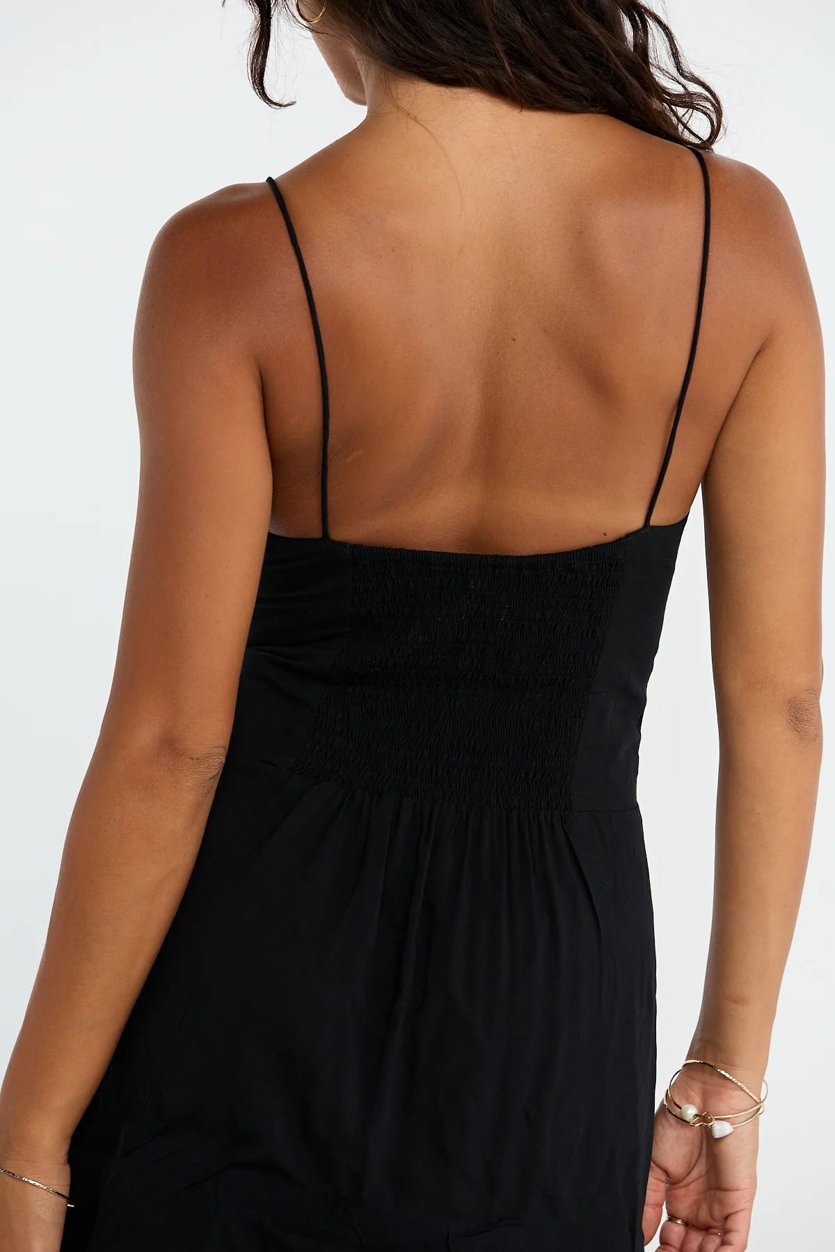 Jaden Mini Dress - Black - Image 5
