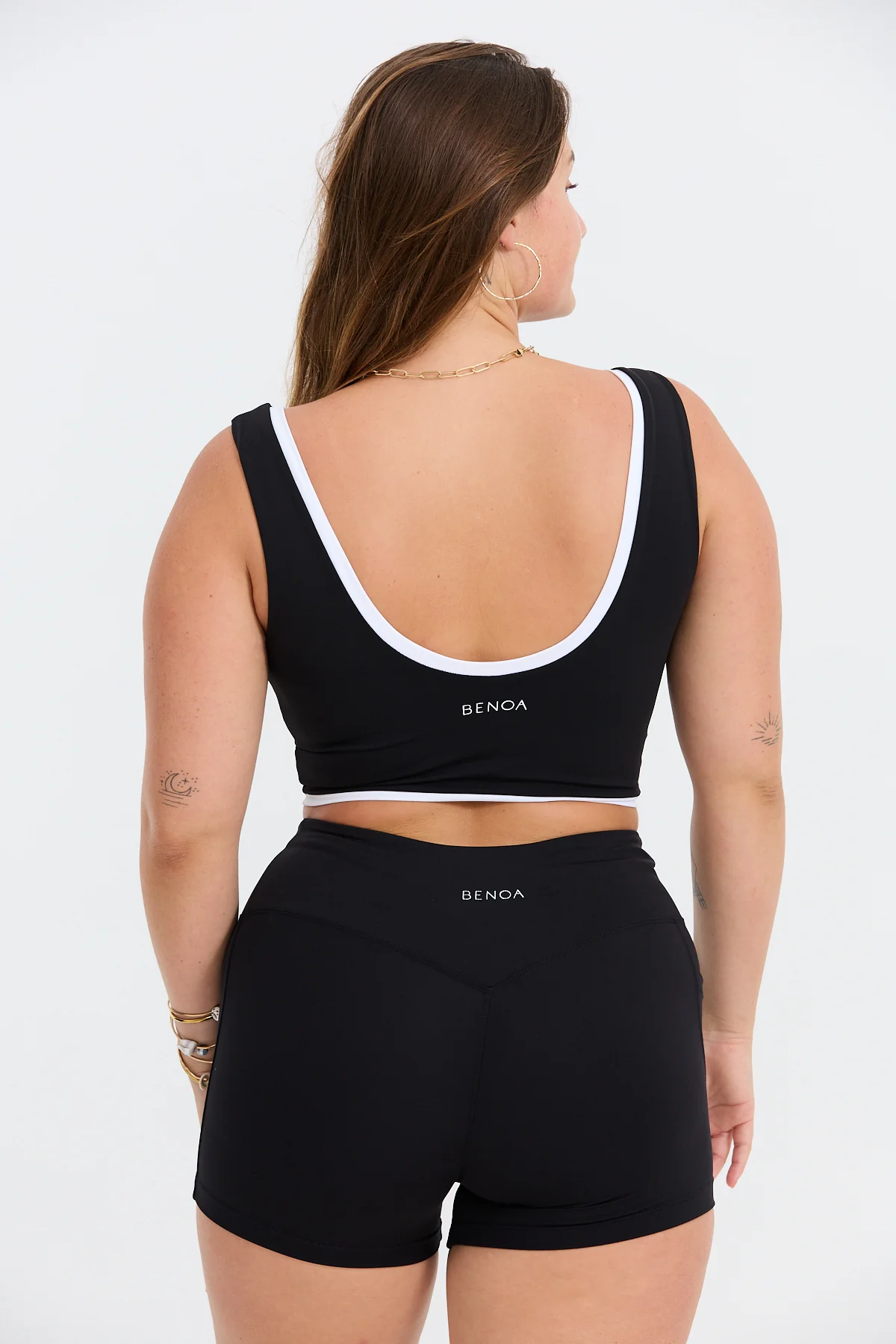 Layered Active Tank - Black - Image 7