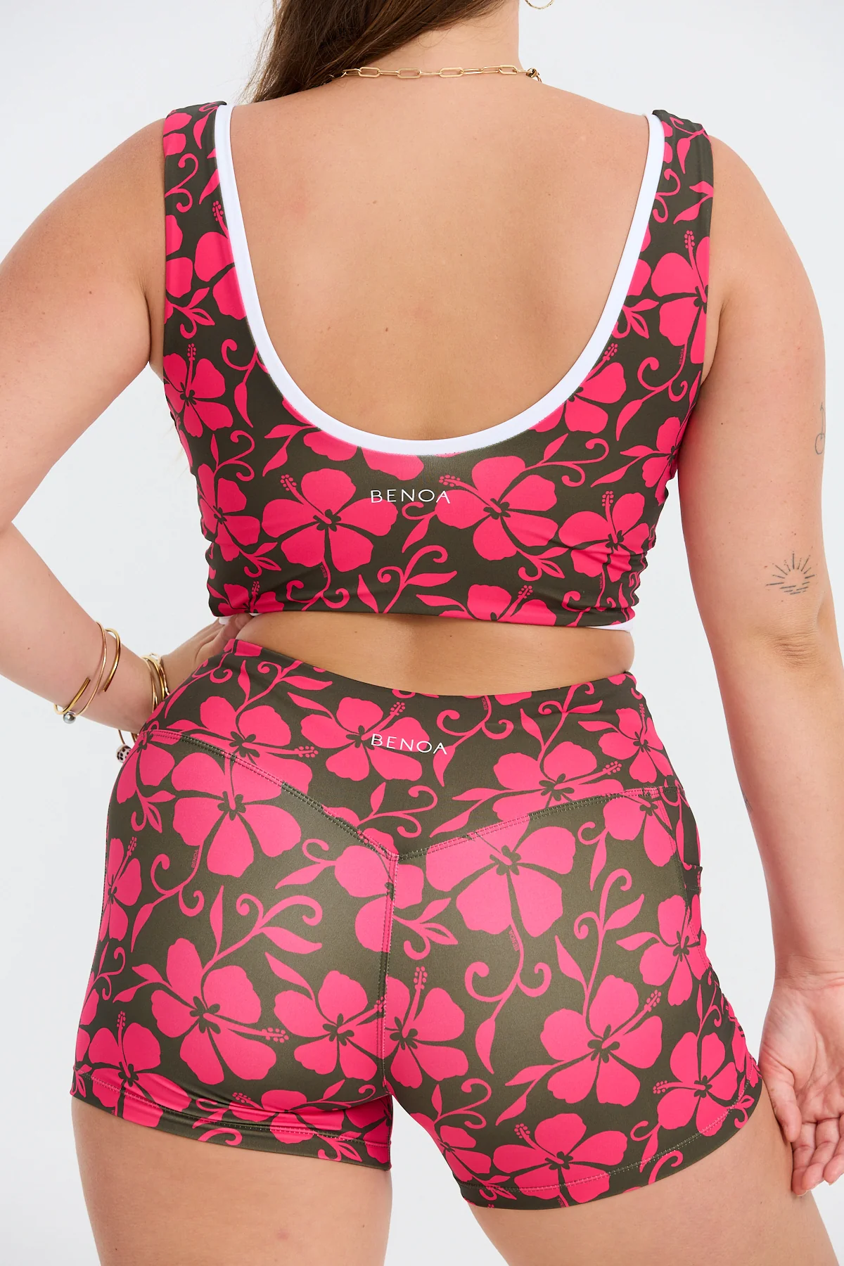 Layered Active Tank - Pupukea Pink - Image 11