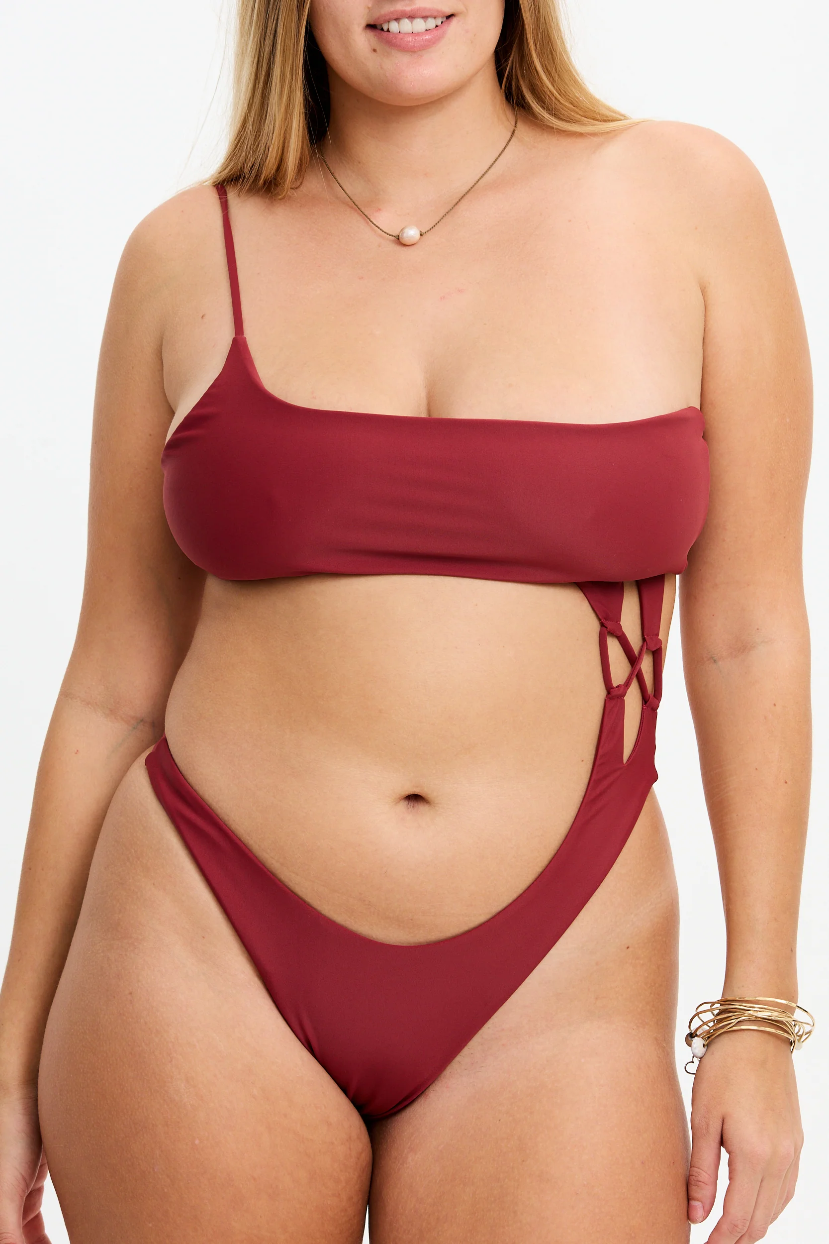 Maldives One Piece - Cherry - Image 10