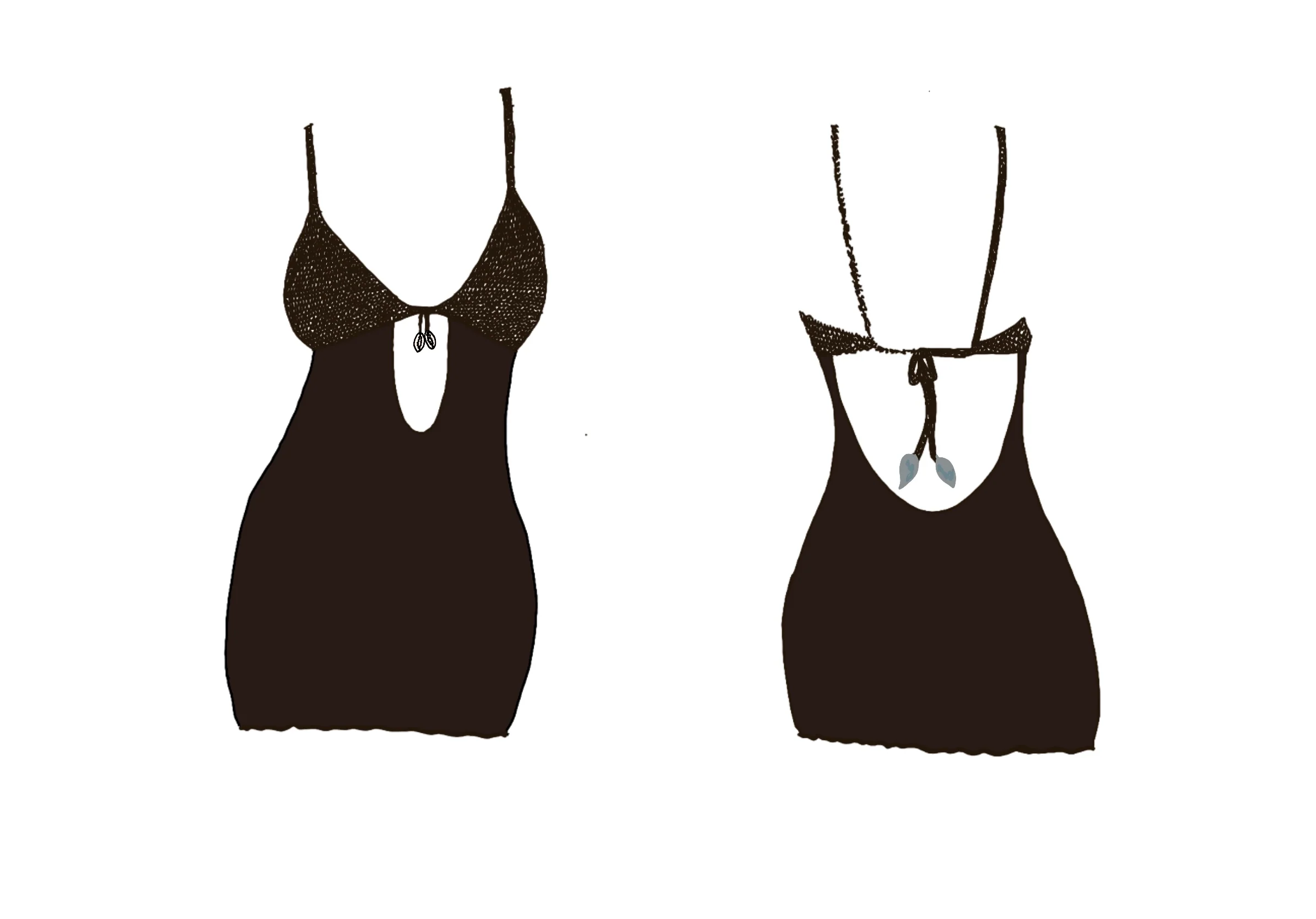 Ariana Dress- Shaved Chocolate - Image 11