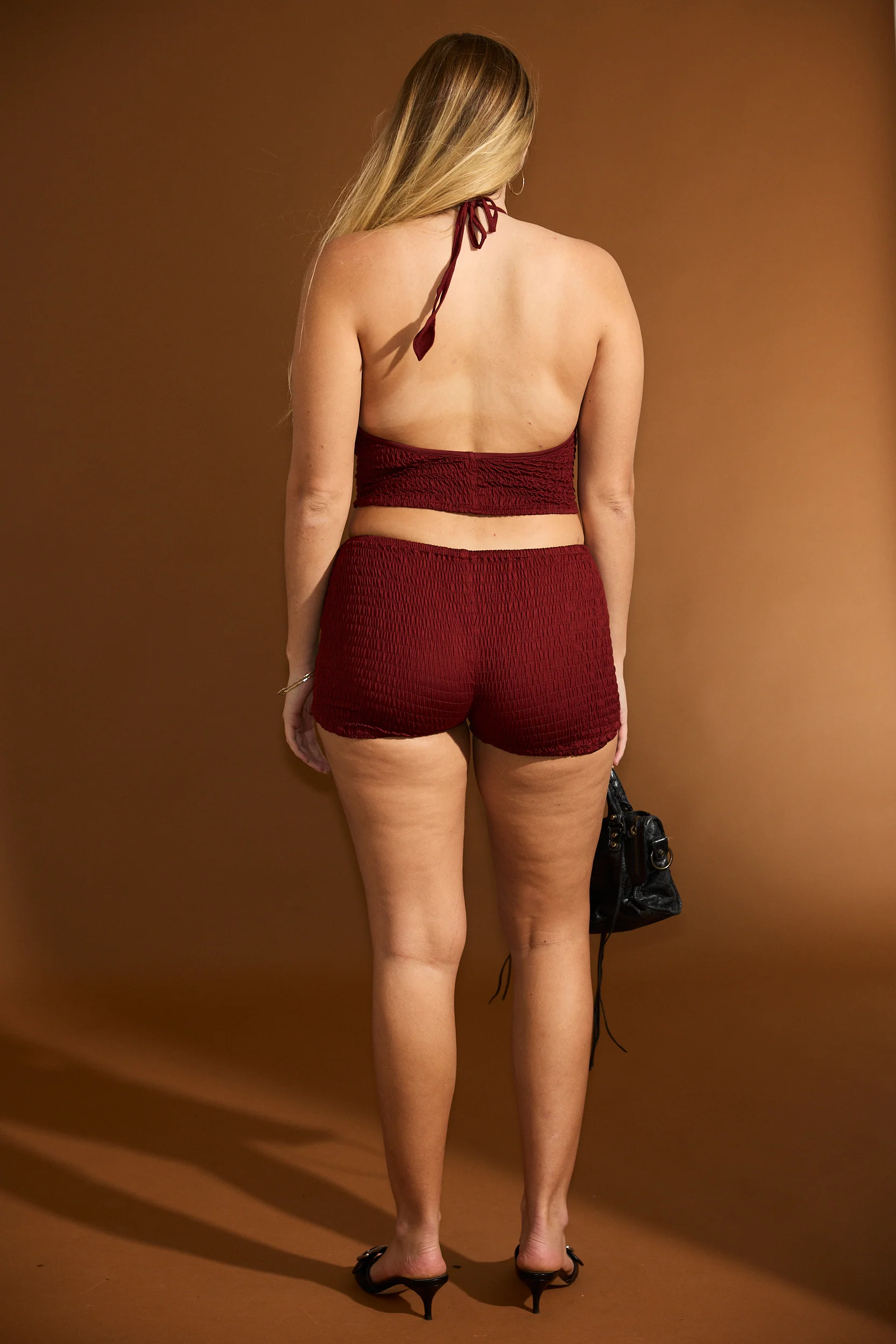 Fabi shorts - Merlot - Image 7