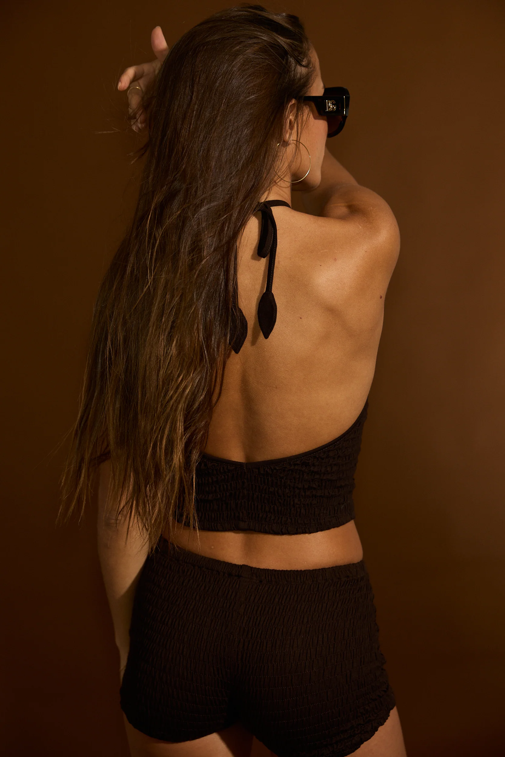 Tanya top - Shaved Chocolate - Image 3