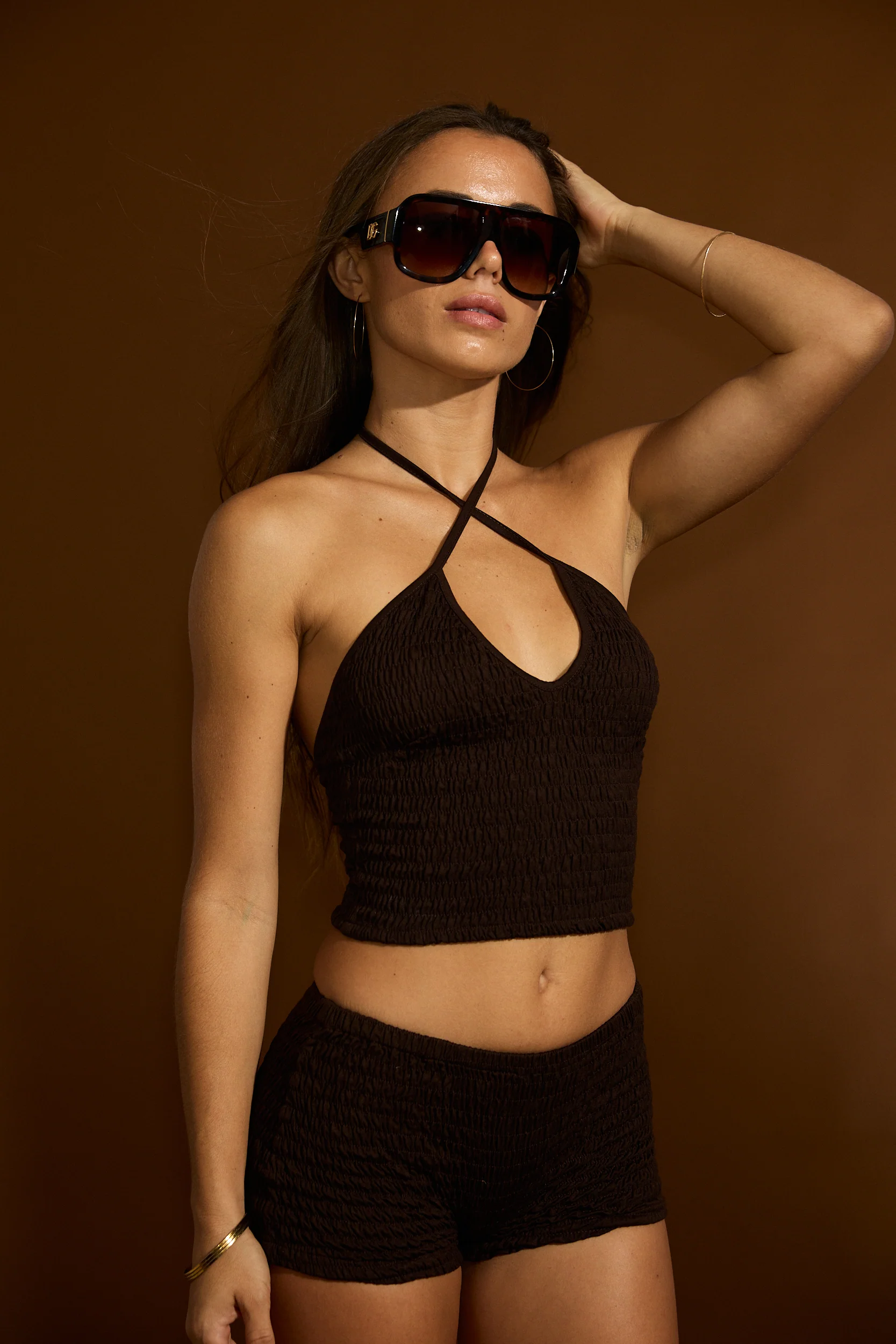 Tanya top - Shaved Chocolate - Image 4