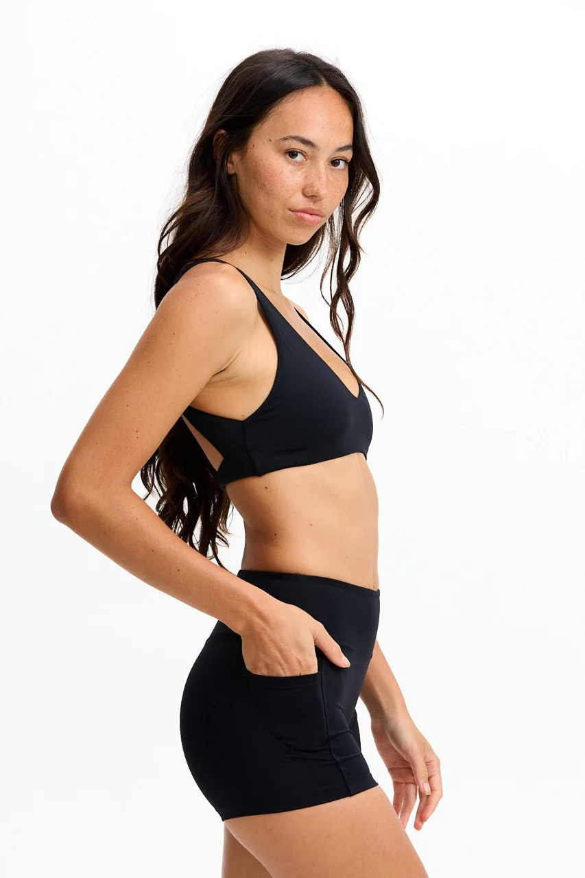 Sophia Sports Bra - Black - Image 6
