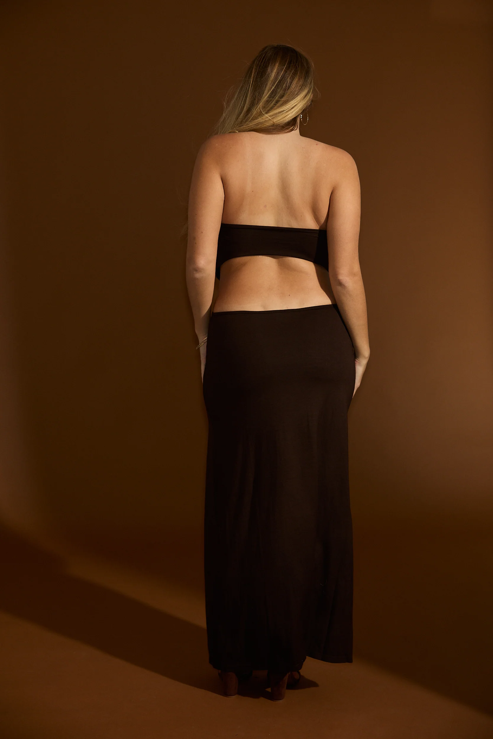 Yasmin dress - Shaved Chocolate - Image 7